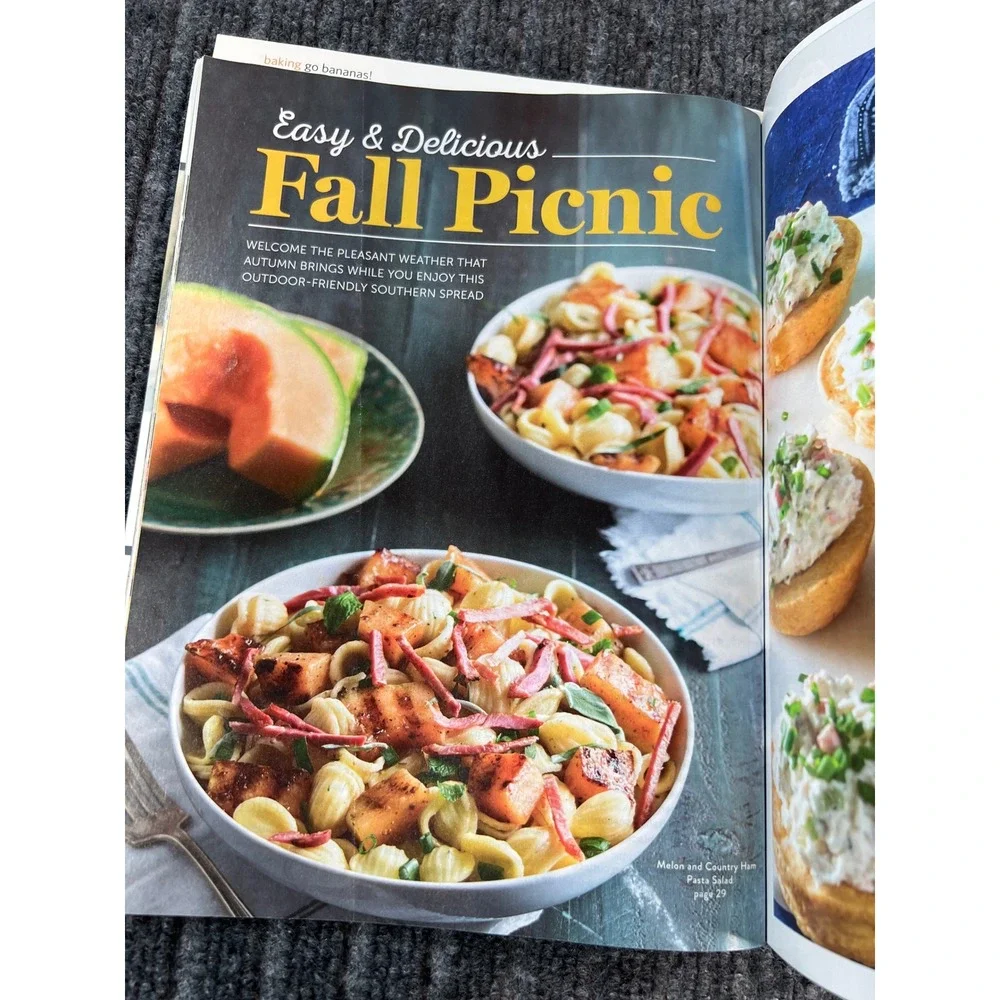 Fall & Halloween Magazine Lot Cooking Decorating BH&G Paula Deen Mary Janes Farm